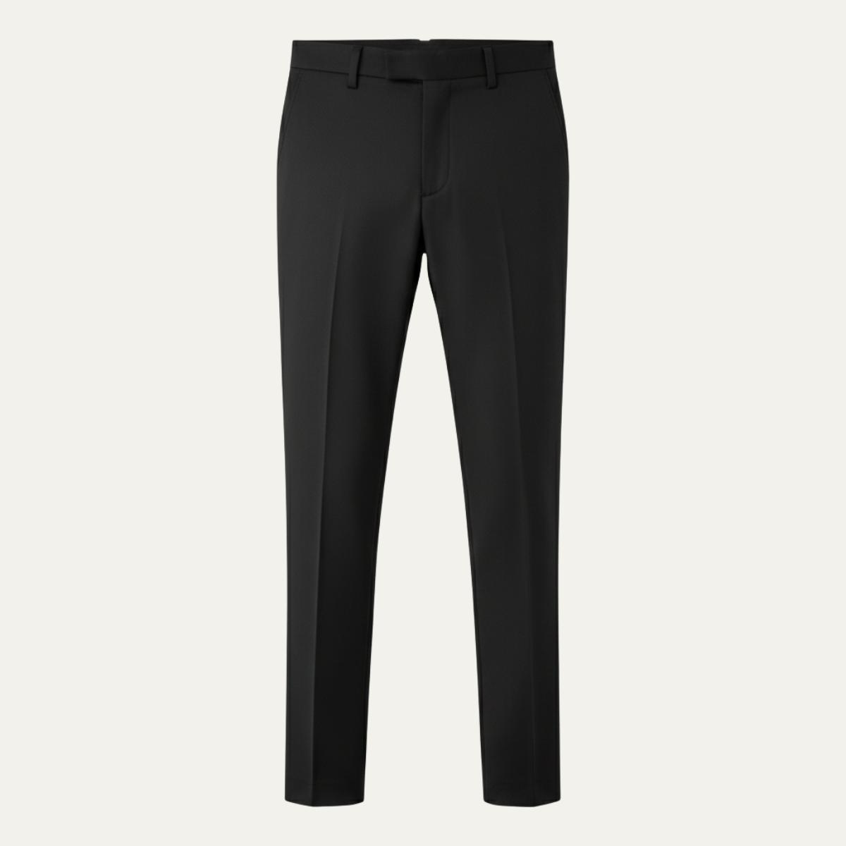 Men's Slim Fit Stretch Dress Pants Elegant Silver