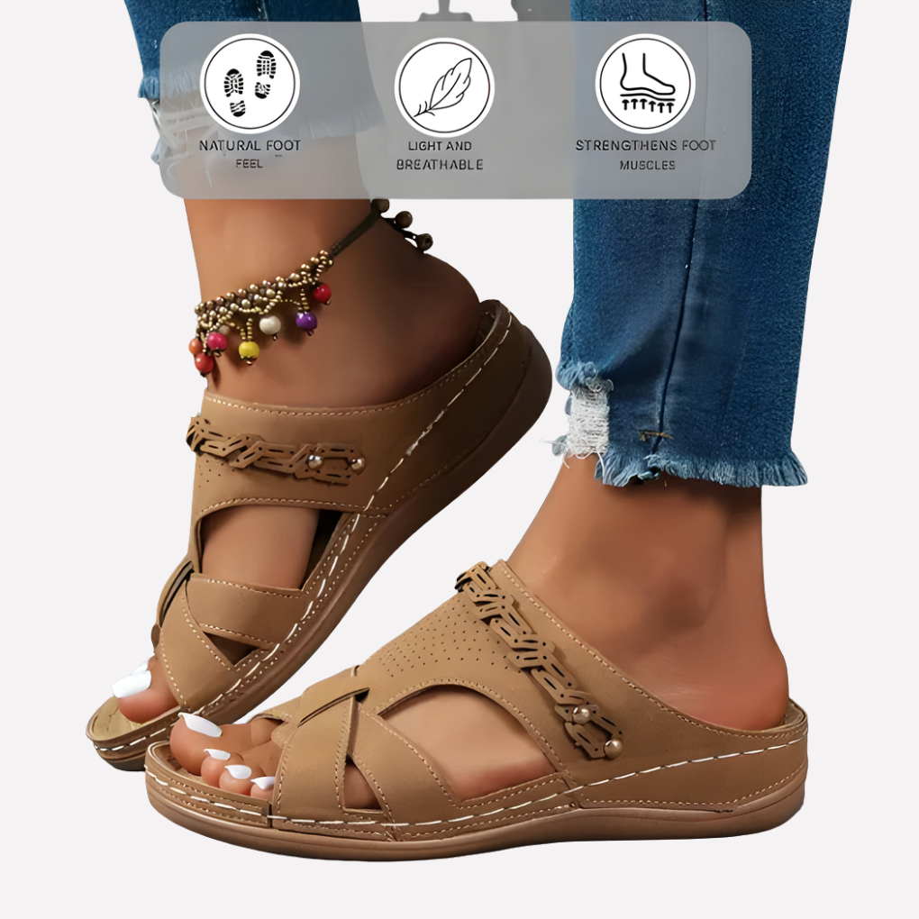 Women's Summer Wedge Flip Flops