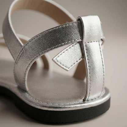 Women’s Strappy Flat Sandals Ankle Strap Open Toe Shoes