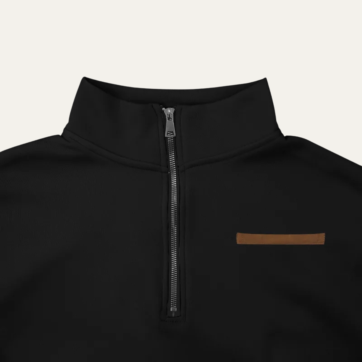 Men's Warm Half Zip Fleece Sweater