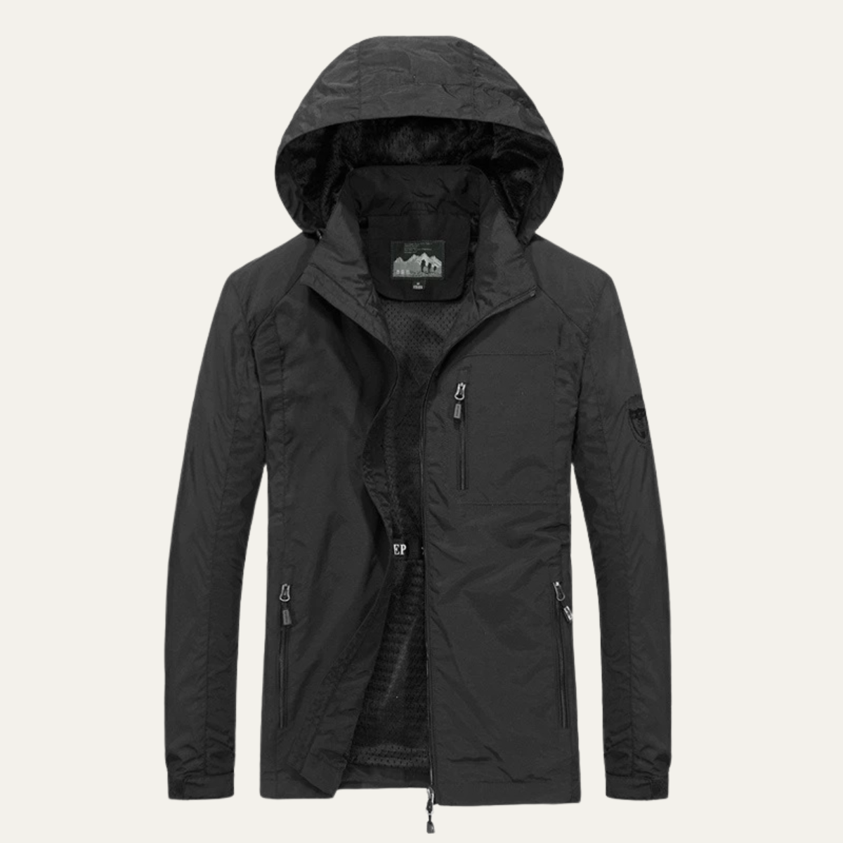 Waterproof Hooded Windbreaker Jacket