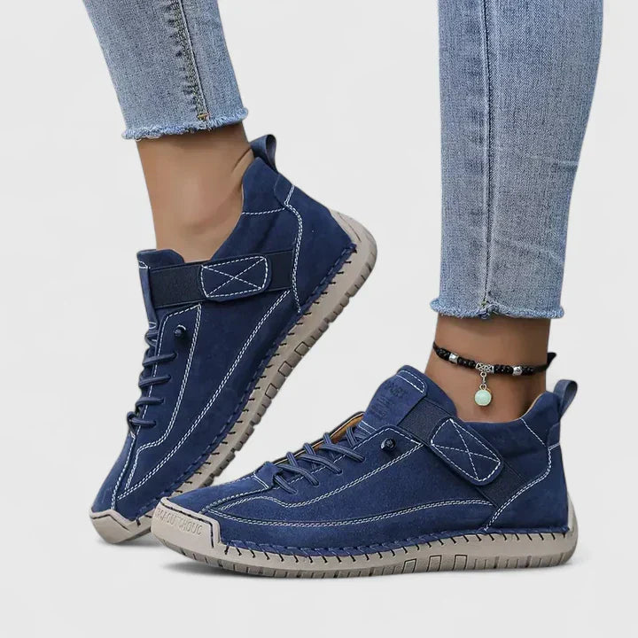 Supportive Lace Up High Top Running Shoes