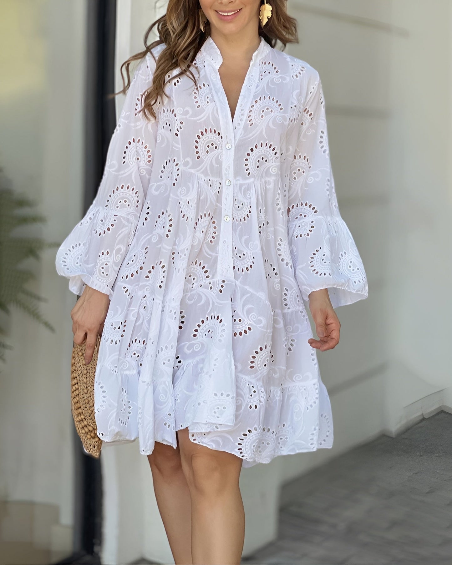 Women's Tummy Control Flowy Summer Dress - VibreMode