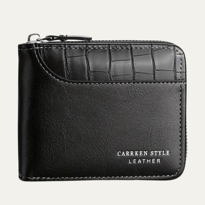 Men's Leather Coin Purse Wallet - VibreMode
