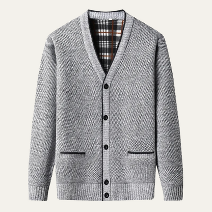 Men's Casual Cardigan Warm Button Front