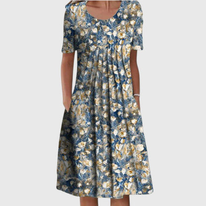 Vibrant Casual Summer Dress