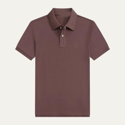 Vicenza Men's Polo Shirt Classic Fit Cotton Solid White