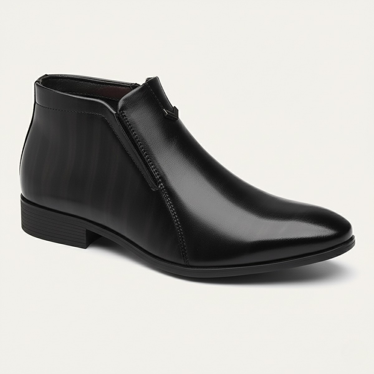 Mantova Men's Ankle Boots Pointed Toe Vintage Leather - VibreMode