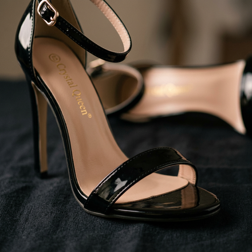 Women's High Heel Sandals Ankle Strap Closure