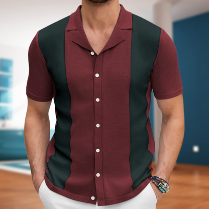 Men's Cotton Casual Button Down Shirt