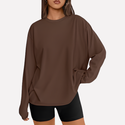 Women's Long Sleeve Oversized Shirt