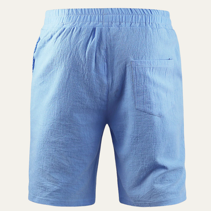 Men's Elastic Waist Shorts Breathable Casual