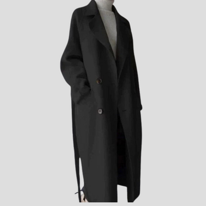 Women's Wool Long Coat Warm Winter