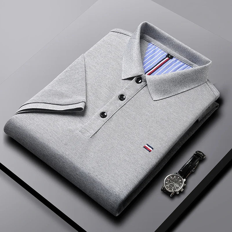Men's Breathable Polo Shirt