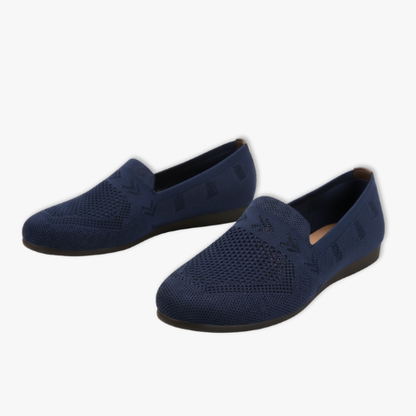 Comfortable Breathable Square Toe Slip On Shoes