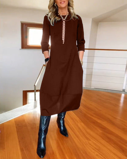 Beautiful Fit and Flare Evening Dress