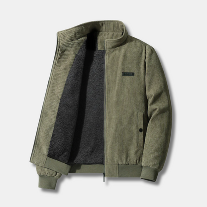 Corduroy Sherpa Lined Jacket