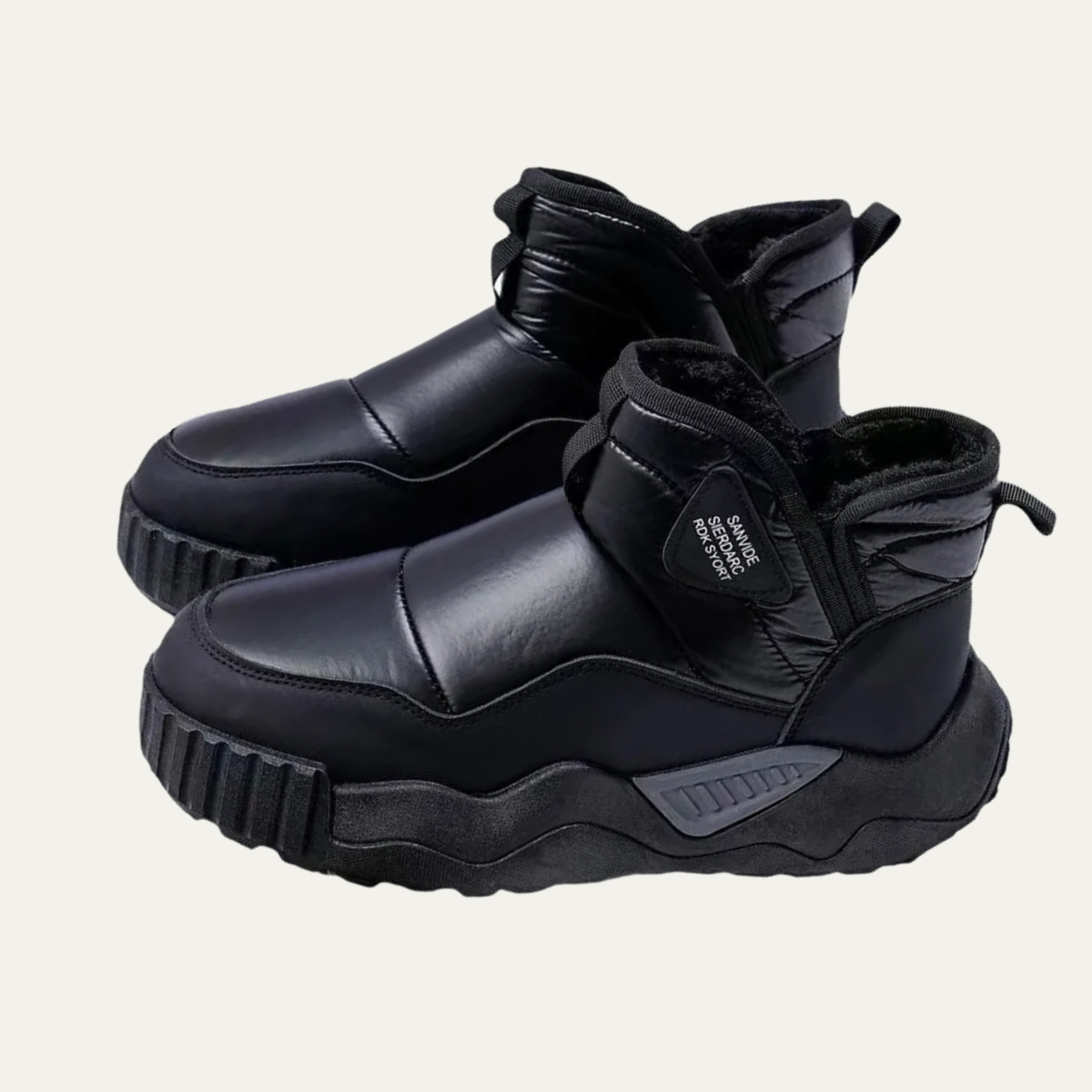 Men's Insulated Snow Boots Anti Slip Waterproof - VibreMode
