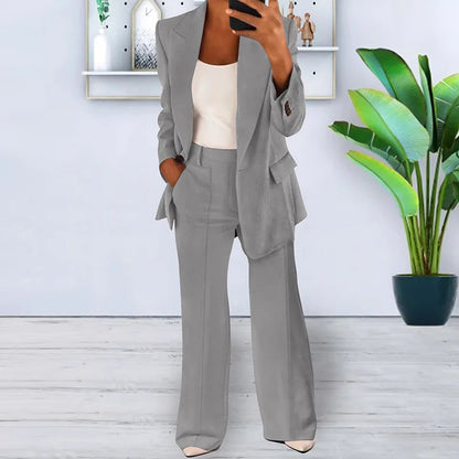 Women's Wide Leg Pantsuit