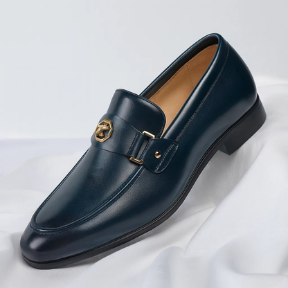 Luciano Men's Leather Loafers - VibreMode
