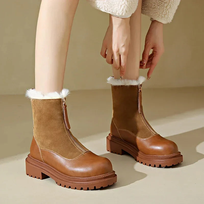Leather Ankle Boots