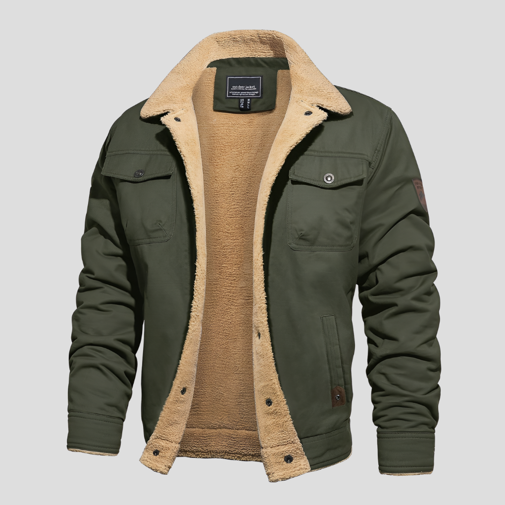 Men's Outdoor Jacket Warm Water Resistant