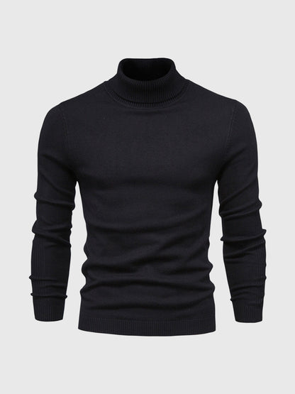 Men's Turtleneck Sweater Washable
