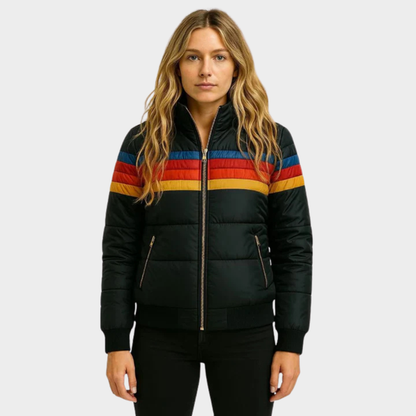 Women's Multicolor Puffer Jacket