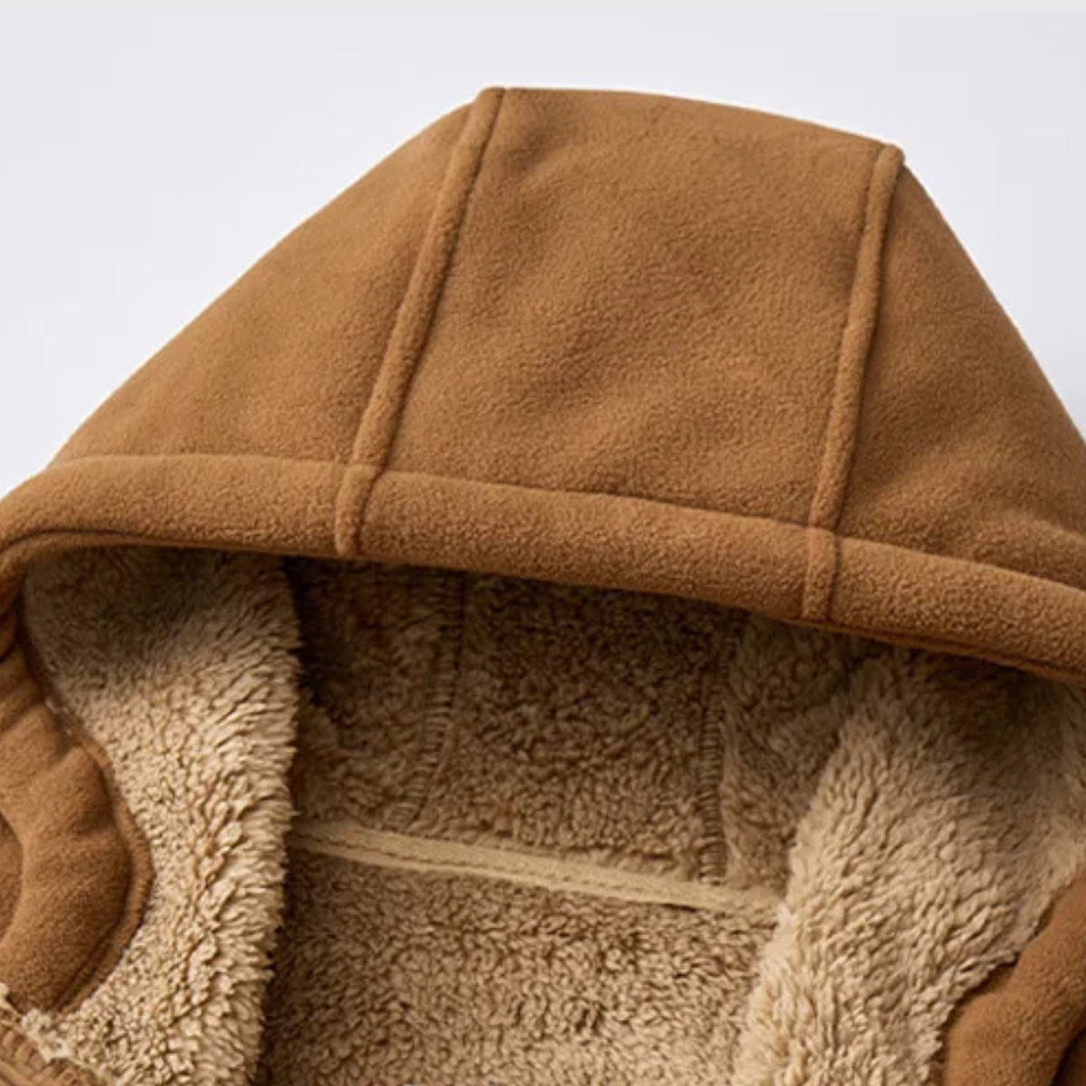 Men's Soft Shell Fleece Hooded Jacket