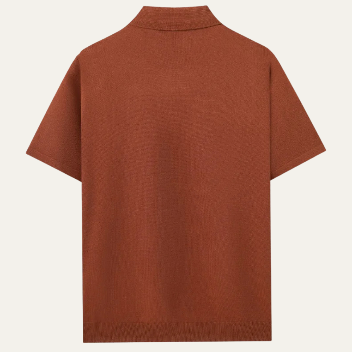 Men's Retro Striped Polo Shirt Cotton Casual