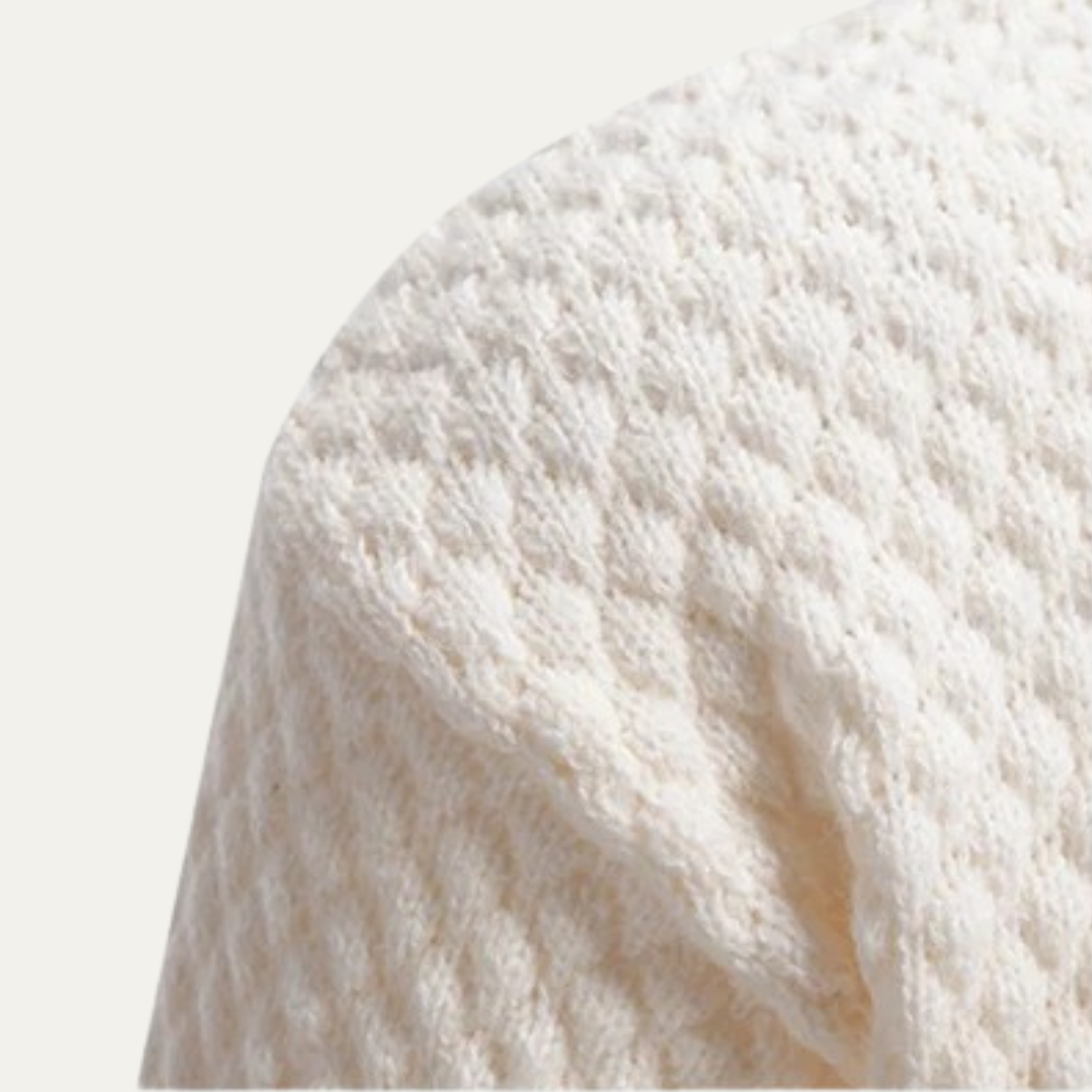 Men's Textured Knitted Turtleneck Sweater