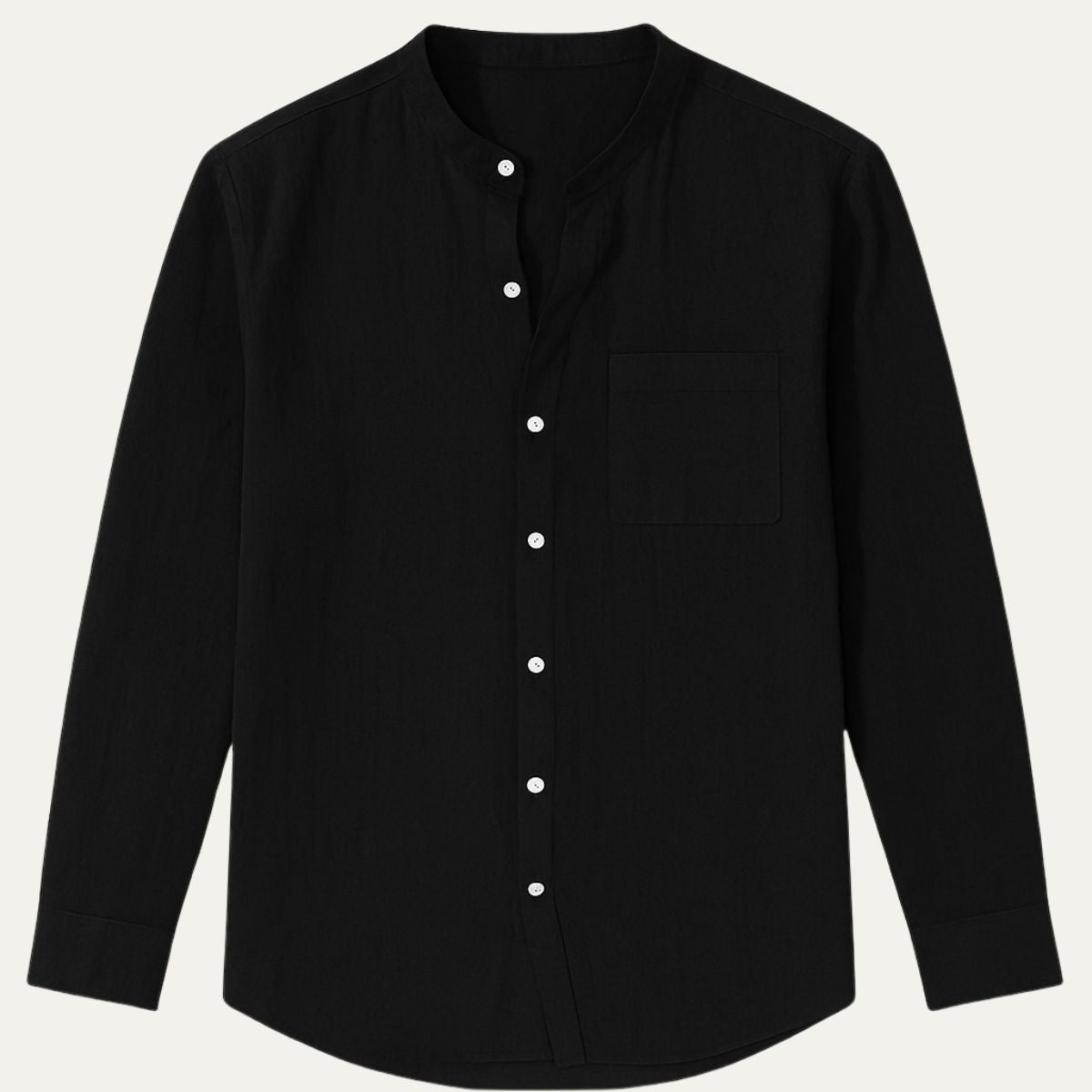 Men's Linen Long Sleeve Shirt