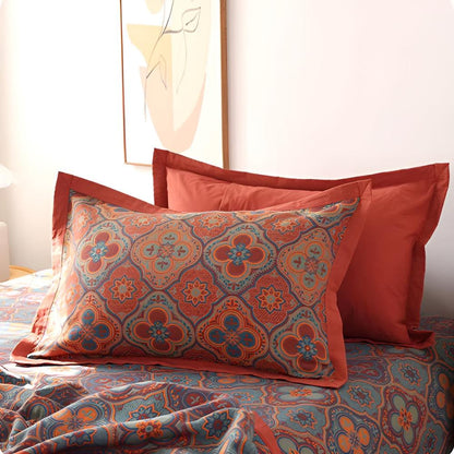 Cotton Reversible Coverlet Embroidery Design