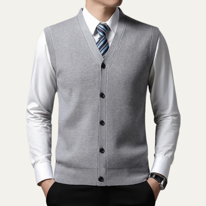 Men's Smart Knit Waistcoat