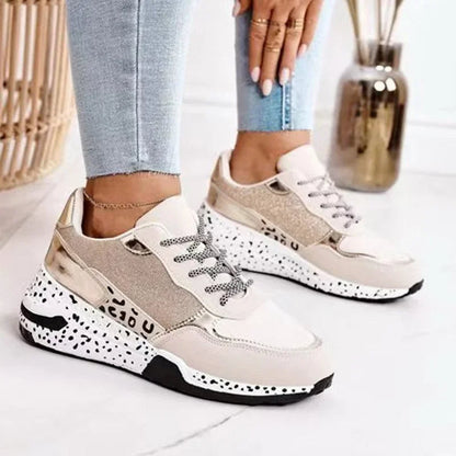 Women's Customizable Platform Sneakers - VibreMode