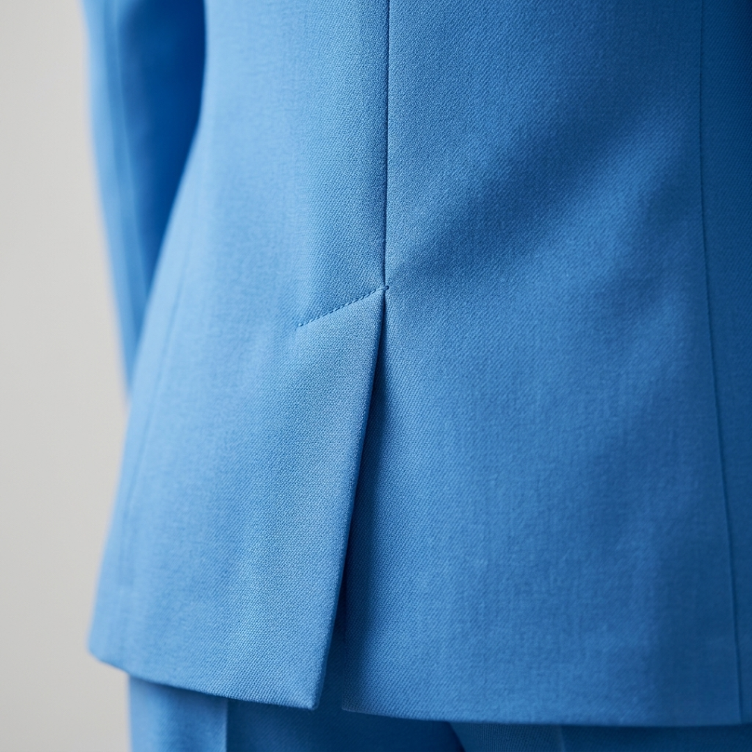 Women’s Blazer Set Tailored Belted Two Piece Suit
