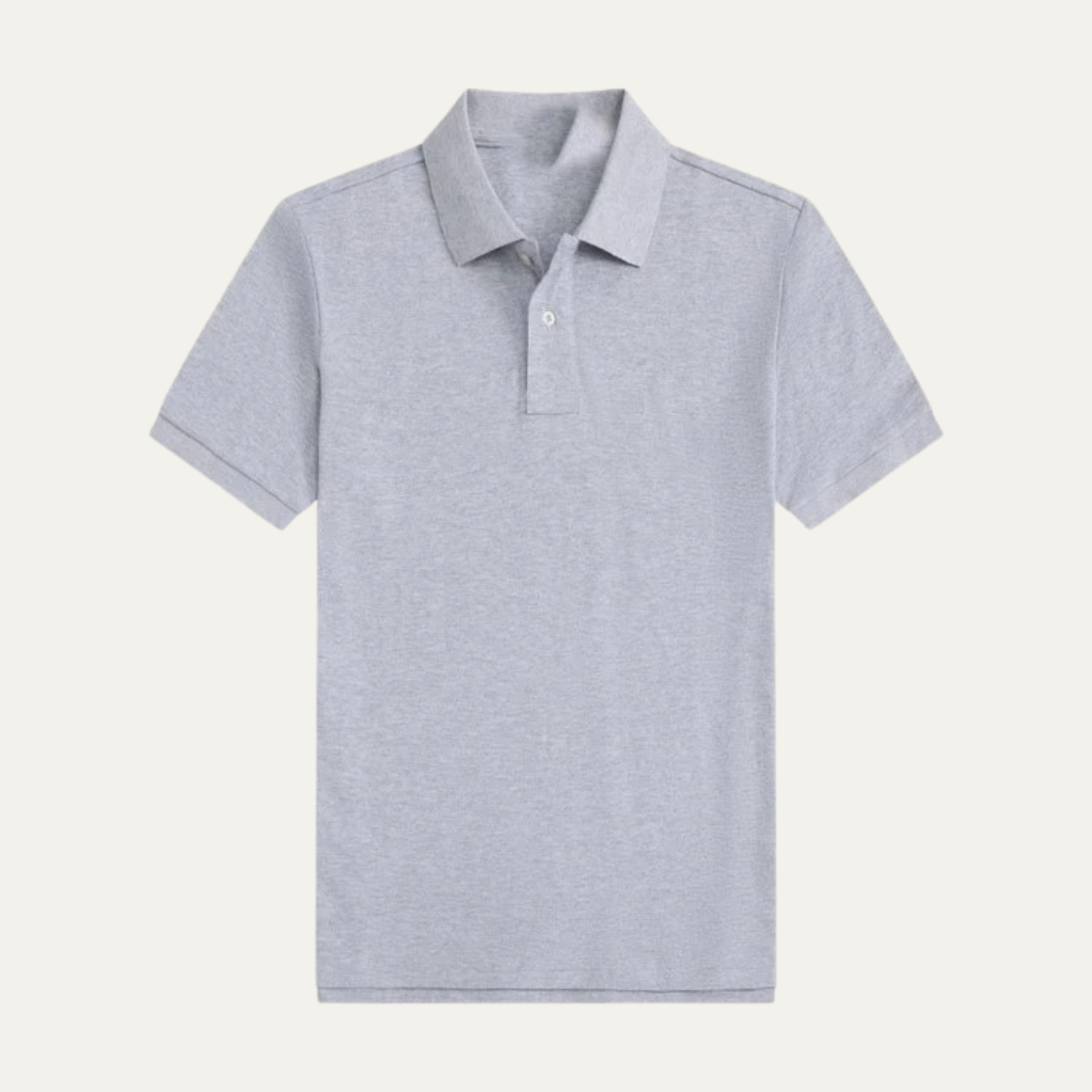 Men's Classic Polo Shirt Relaxed Fit Cotton Solid