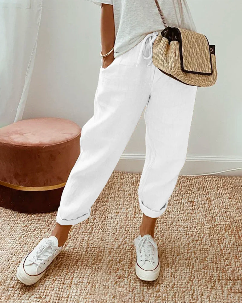 Elegant Waistband Trousers