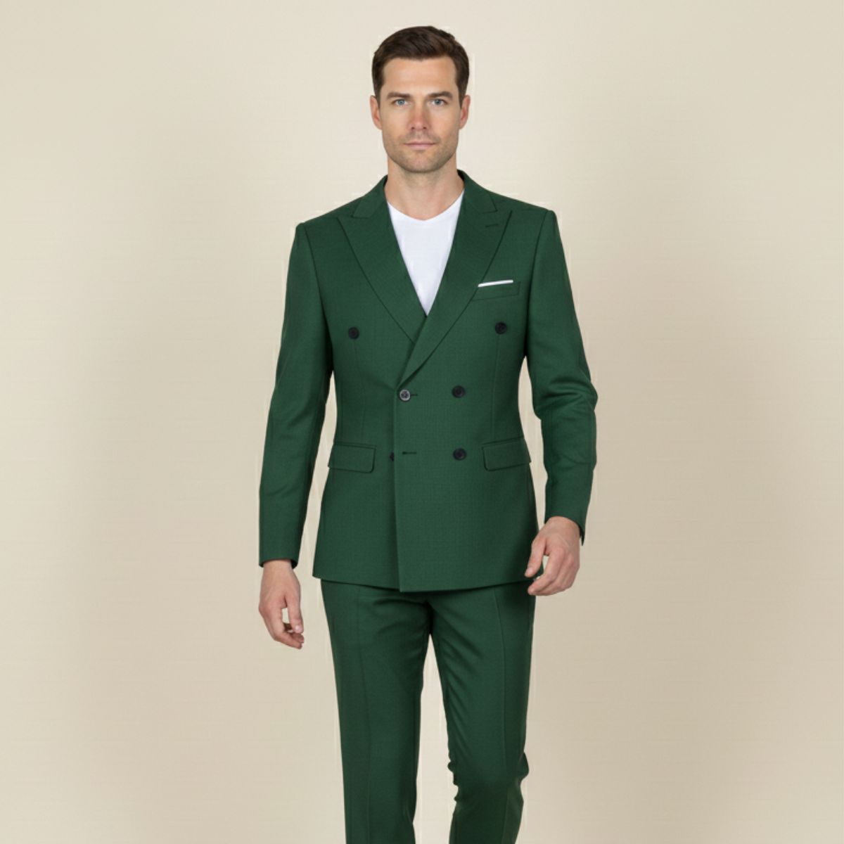 Men's Slim Fit Blazer Suit Lightweight