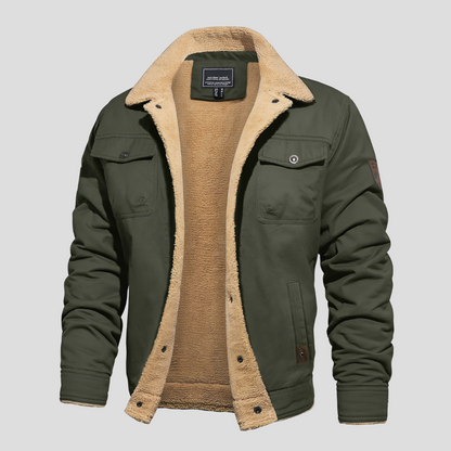 Men's Outdoor Jacket Warm Waterproof