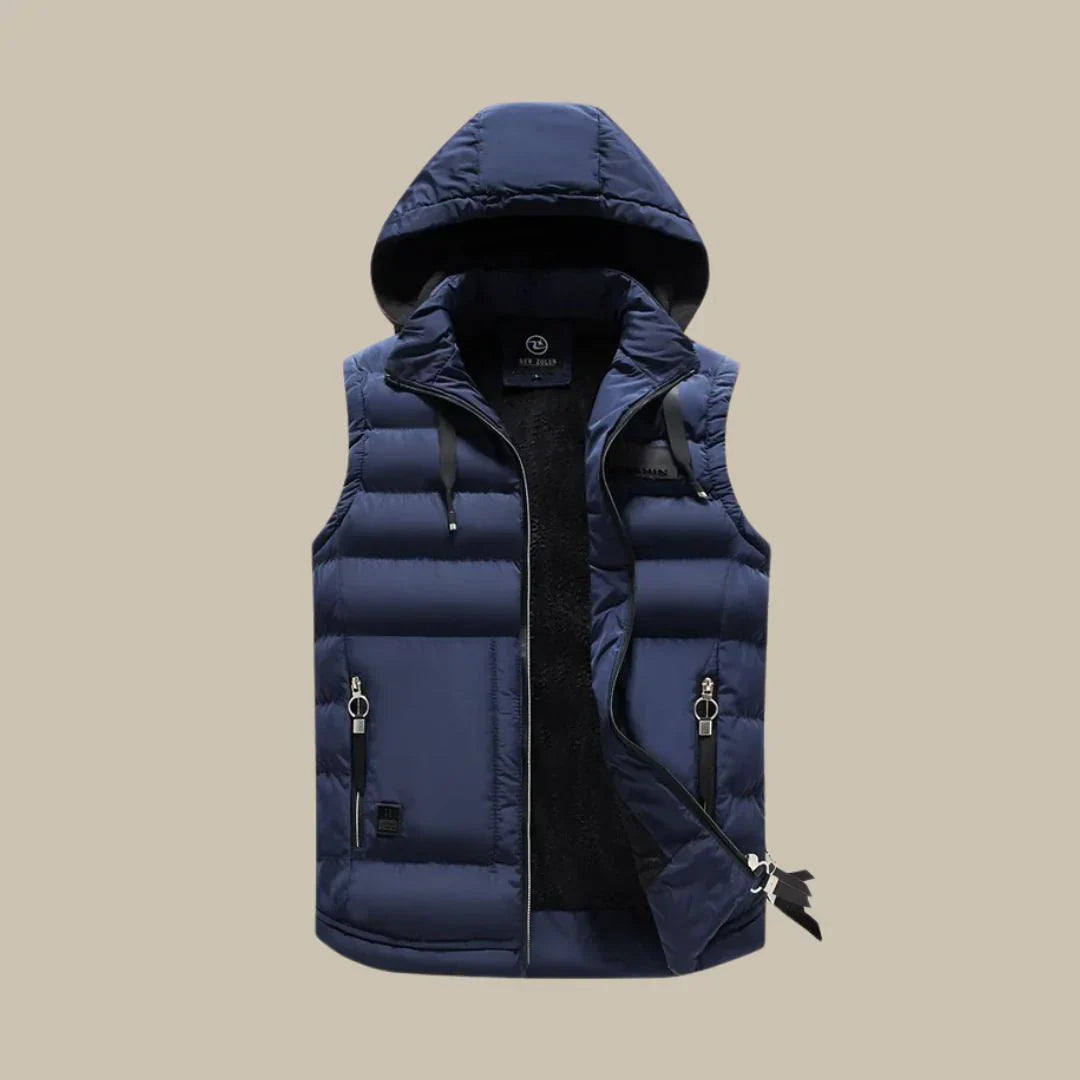 Men's Padded Body Warmer - VibreMode