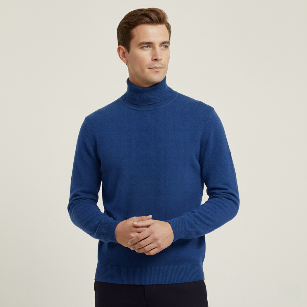 Men's Soft Wool Sweater Wool