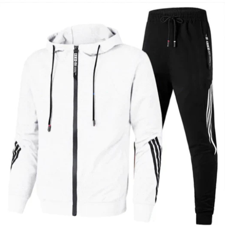 Trendy Mens Urban Hoodie Outfit Set