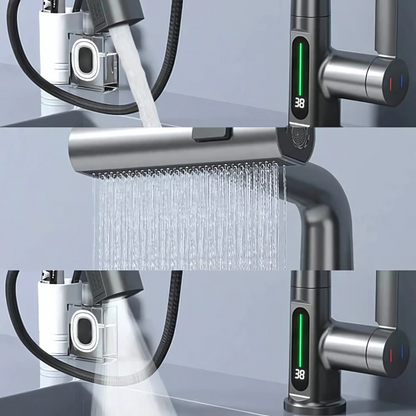 Flexible Led Kitchen Bathroom Faucet