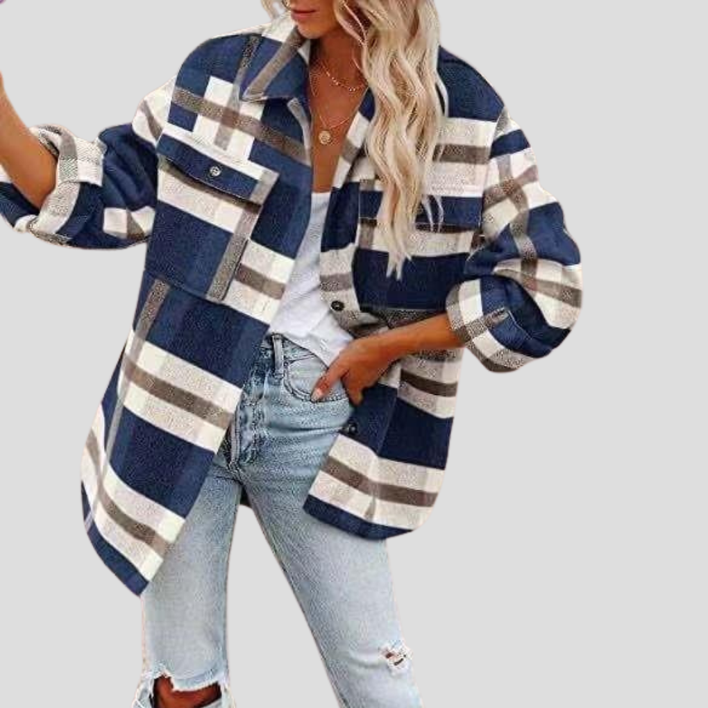 Women's Plaid Flannel Shirt