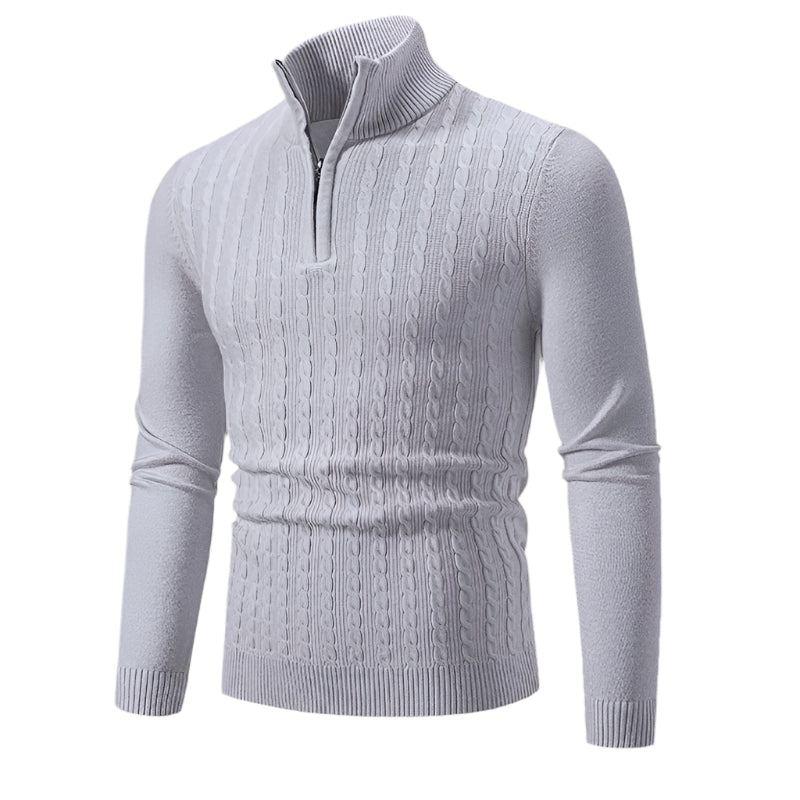 Gstaad Men's Quart Zip Sweater
