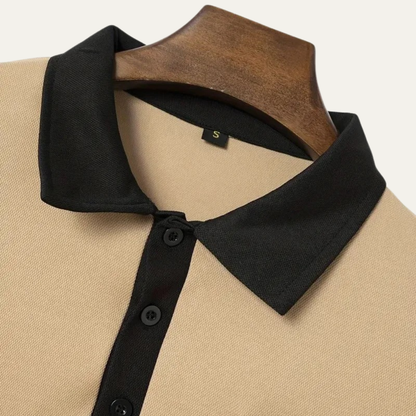 Men's Slim Fit Polo Sweater