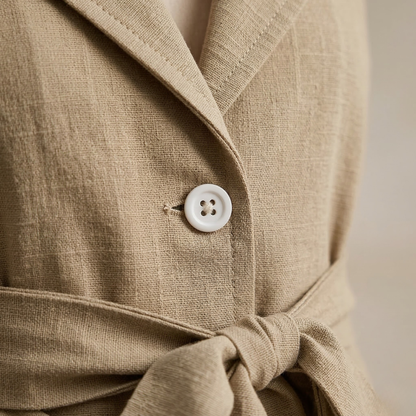 Women’s Shirt Dress Midi Long Sleeve Button Front Belted Dress