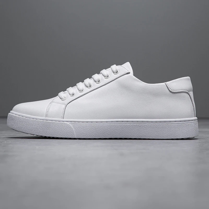 Mens Classic Low Lace Up Shoes Leather