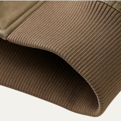 Men's Fleece Bomber Jacket Warm Winter